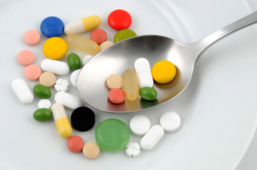 assortment of different medications
