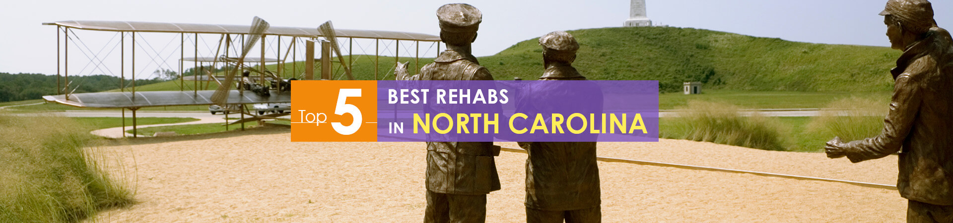 aviation memorial in NC and top 5 rehabs caption