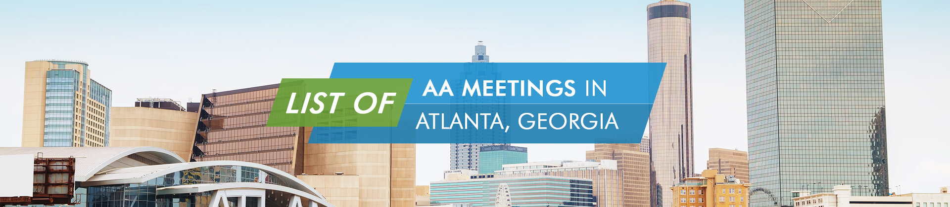 AA Meetings Atlanta Georgia