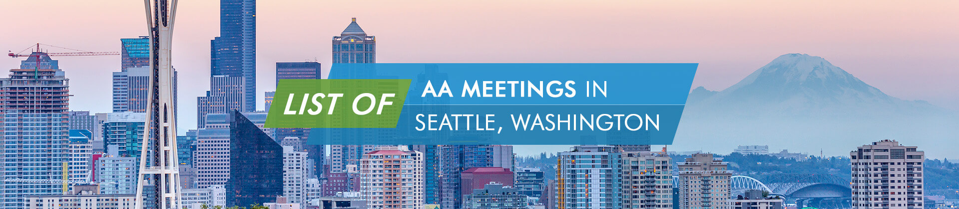 AA Meetings Seattle Washington