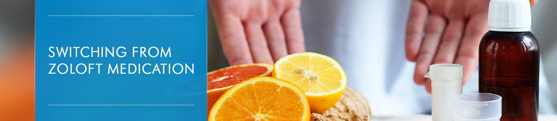 citrus and ginger versus different pills