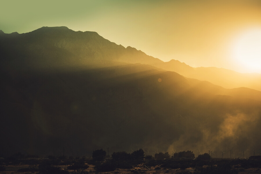 Coachella Valley Near Palm Springs, California