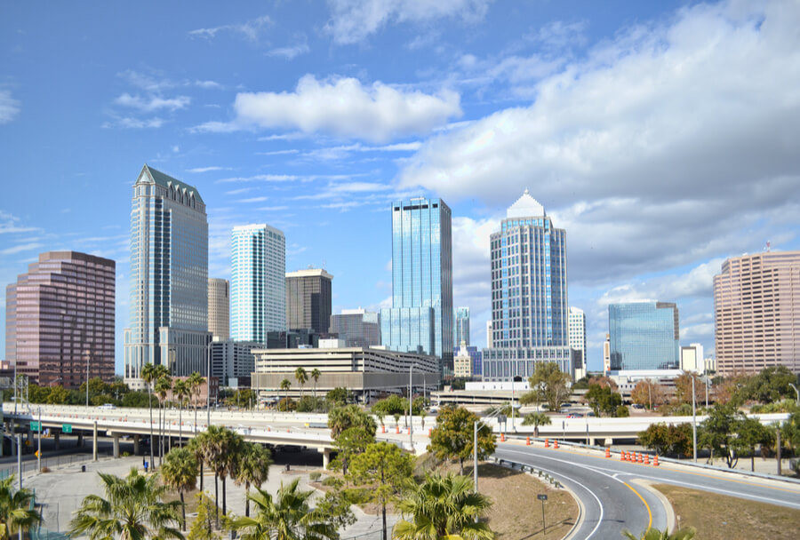 Downtown Tampa, FL, USA