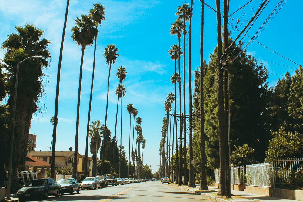 Lanscape of Banning, California
