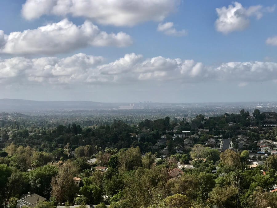 California foothills Santa Ana