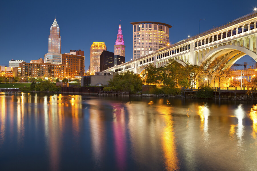 Cleveland downtown