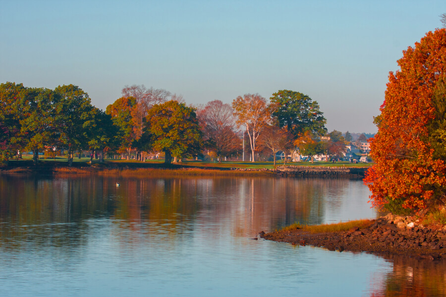 Danvers River taken from Beverly, MA