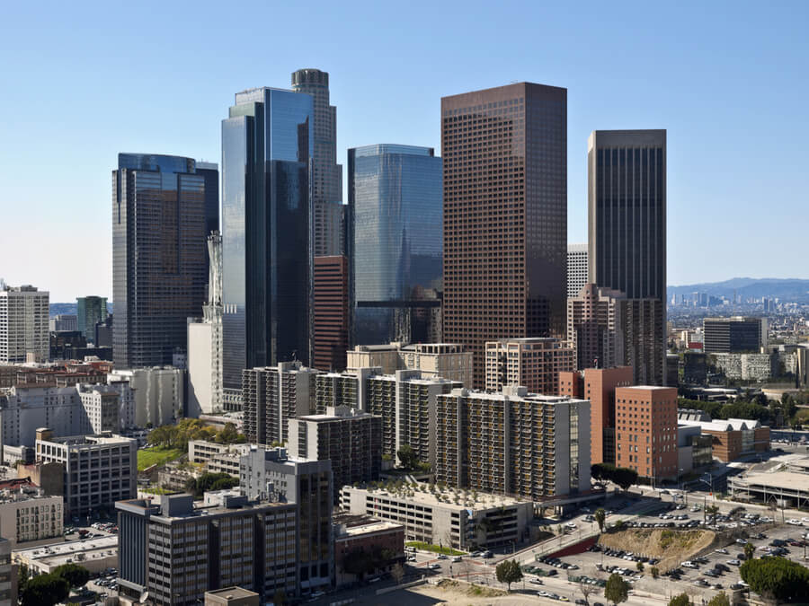 Downtown Los Angeles towers