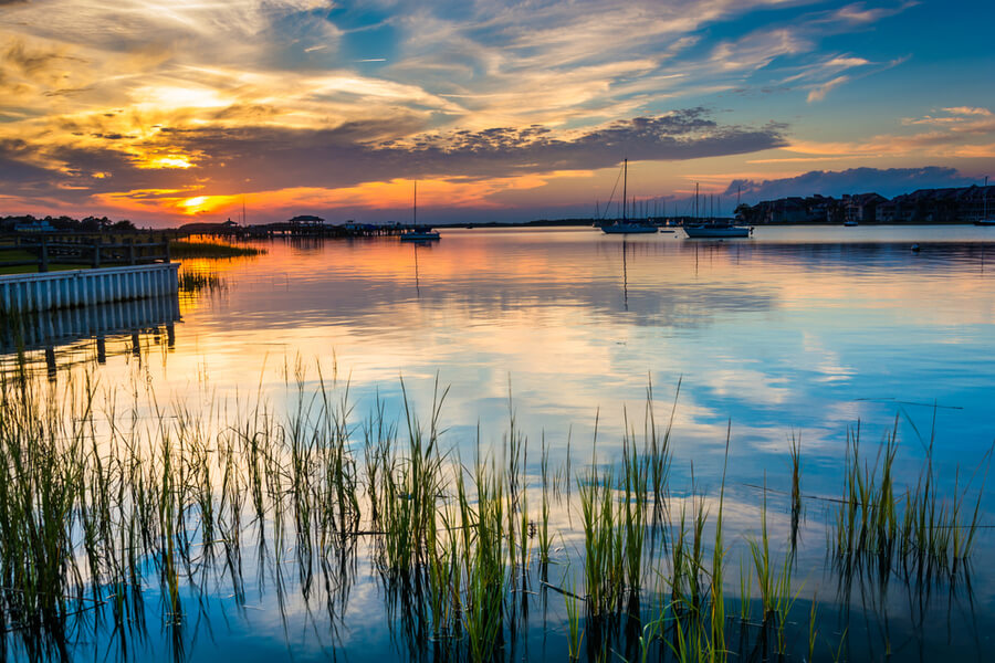 Folly Beach, South Carolina.
