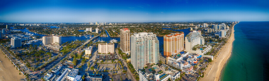 Fort Lauderdale coastline