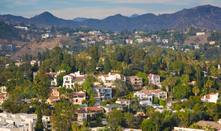 Hollywood hills, California
