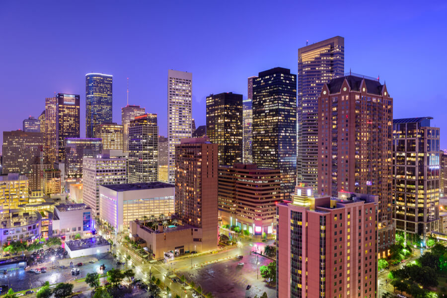 Houston, Texas, USA downtown