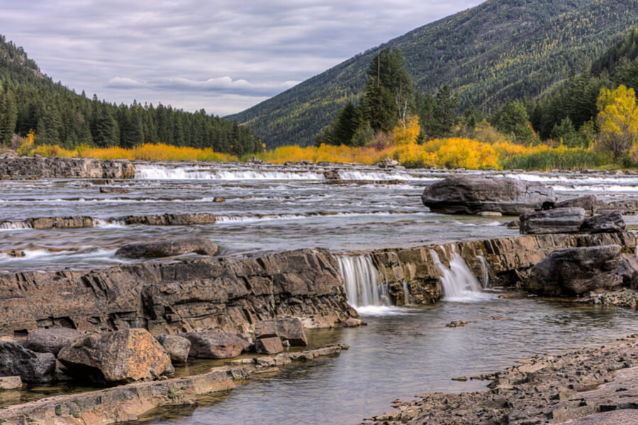 Kootenai Falls near Libby, Montana