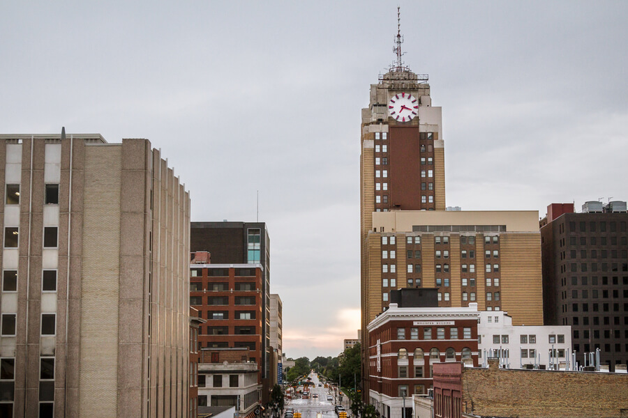 Lansing Michigan Cityscape