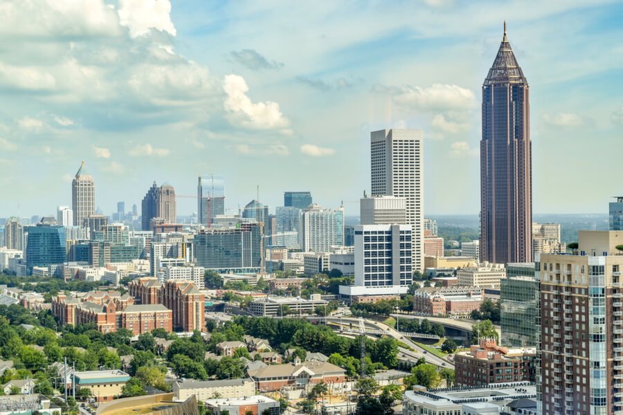 Midtown Atlanta skyline