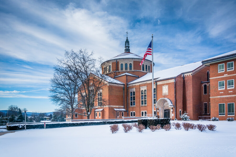 National Shrine of Saint Elizabeth Ann Seton in Emmitsburg, Maryland.