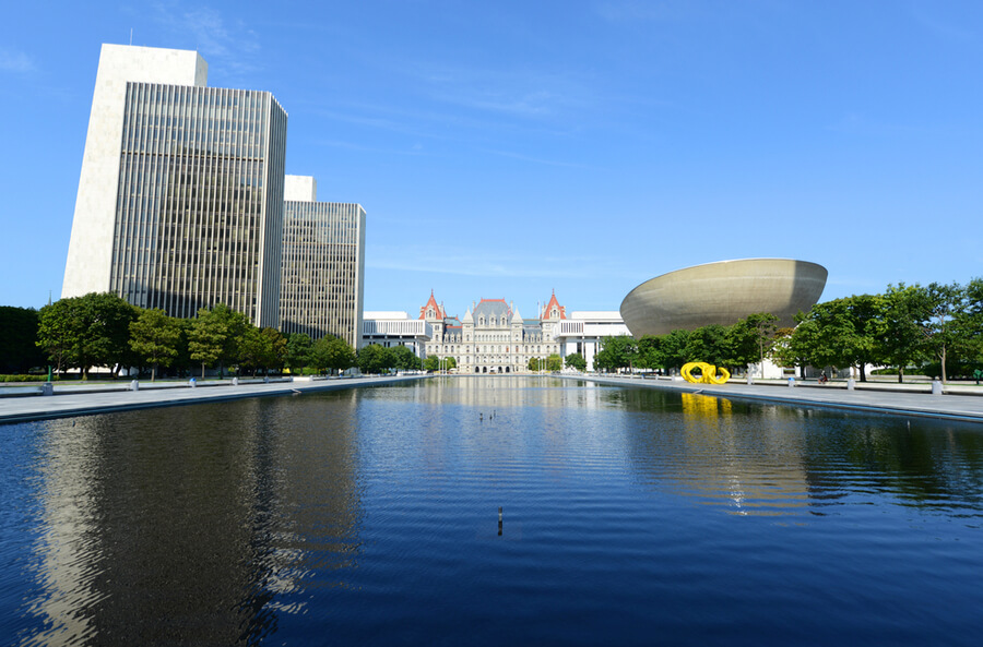New York State Capitol, Albany,