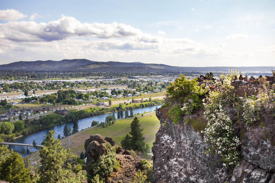 View Above Spokane Valley