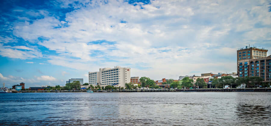 View of Wilmington North Carolina
