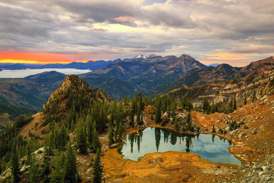 Wasatch Mountains, Utah, USA