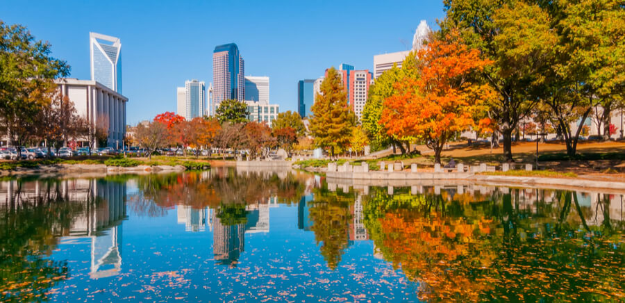 charlotte city skyline