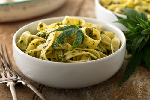 weed-infused pasta