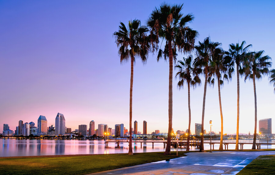 Coronado Island. San Diego, California USA