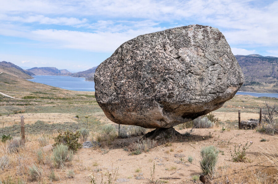 Glacial Erratic, Omak, WA