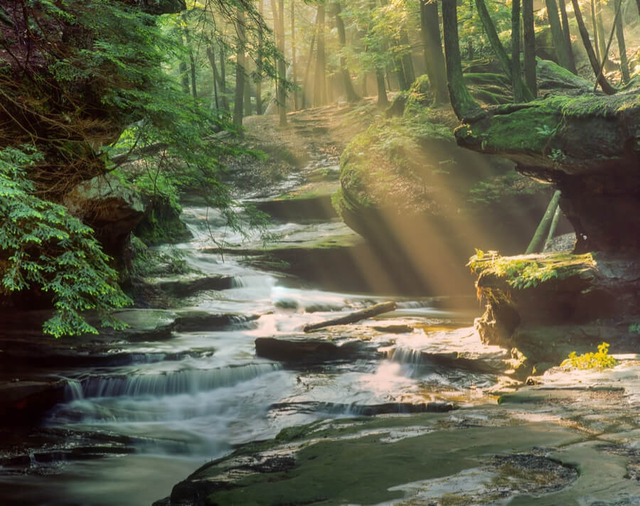 Hocking Hills State Park in Ohio