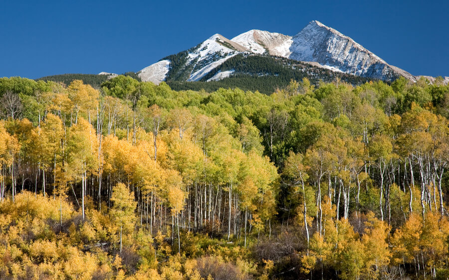 scene from western Colorado near Carbondale