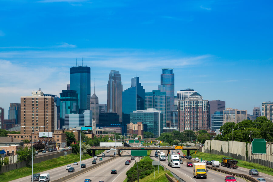 Downtown Minneapolis, Minnesota