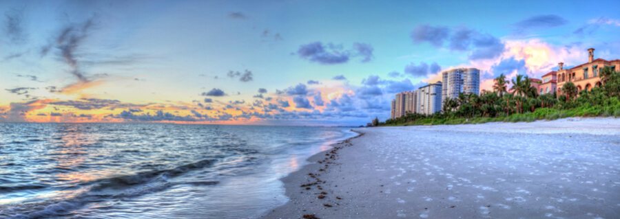 Vanderbilt Beach in Naples, Florida