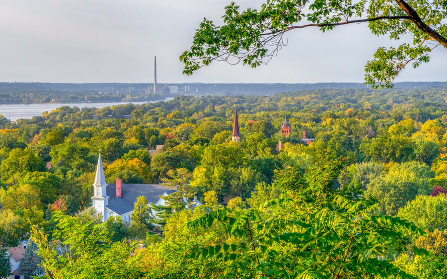 Hudson, Wiscosnin in the United States