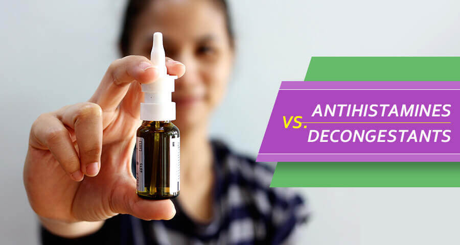 antihistamine vs decongestant
