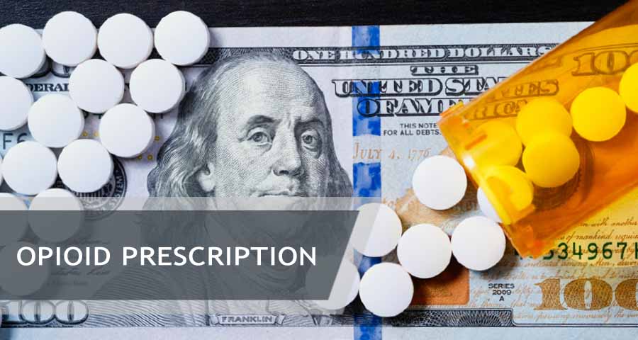 opioids and a banknote