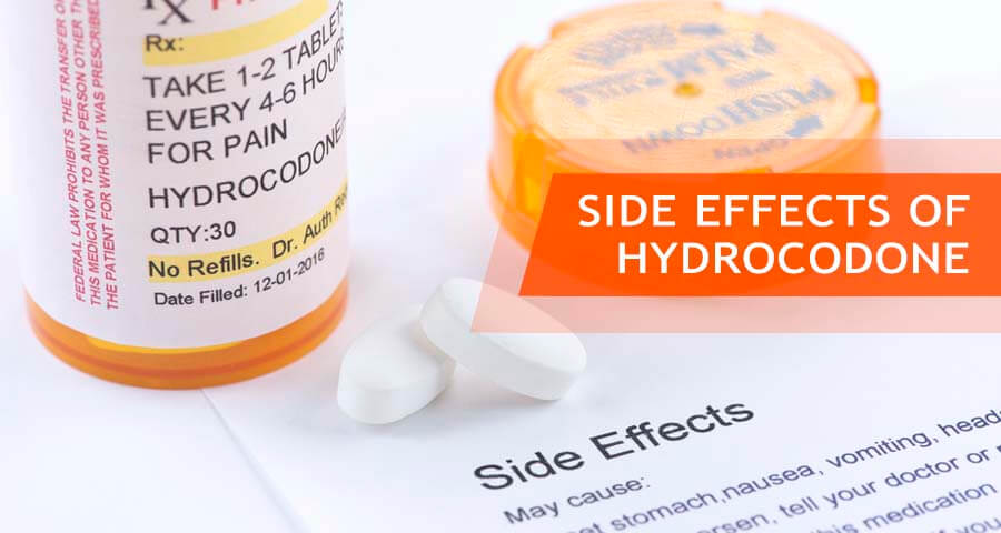 hydrocodine side effects