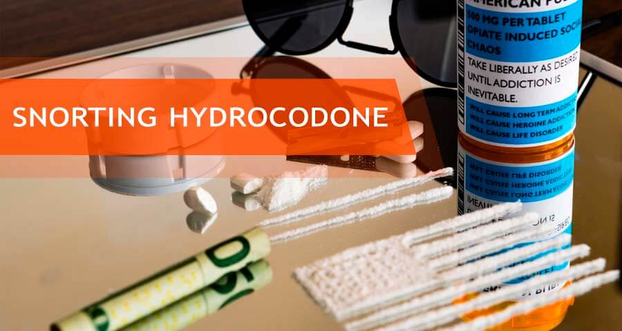 dangers of snorting hydrocodone