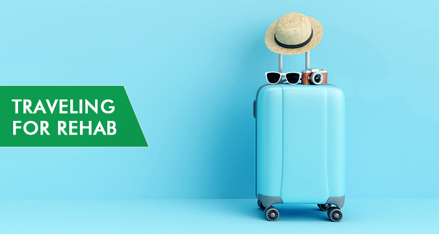 travel to get to a rehab
