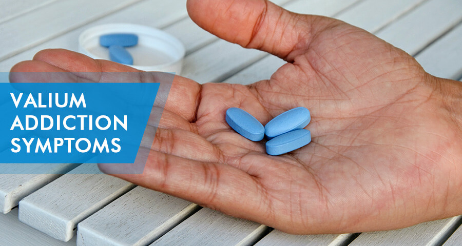 addiction to valium symptoms