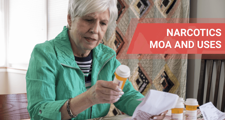 narcotics uses and moa