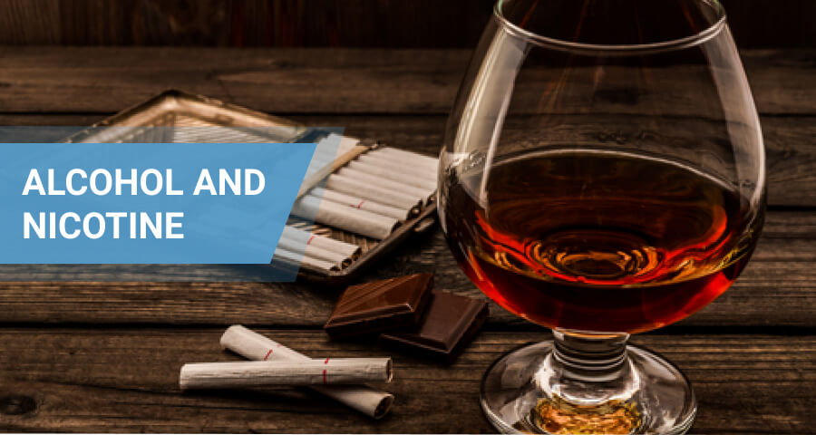 alcohol and nicotine together