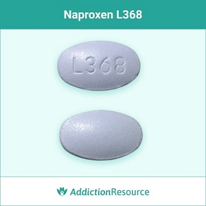 Naproxen L368 pill.