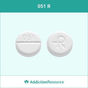 Valium pill 051 R.