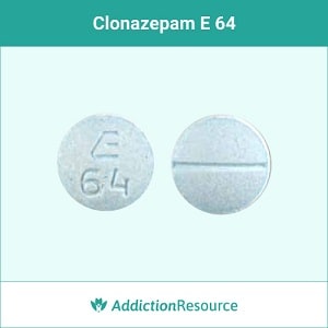 Clonazepam E64.