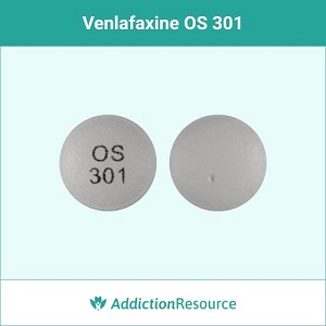 Venlafaxine OS 301 pill.