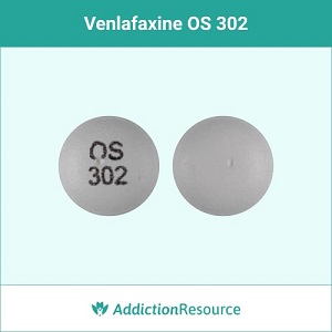 Venlafaxine OS 302 pill.