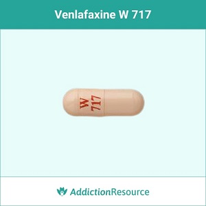 Venlafaxine W 717 pill.