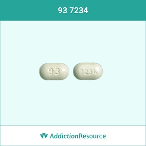 93 7234 meloxicam pill.