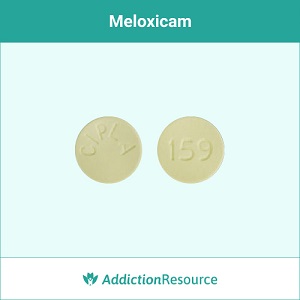 CIPLA 159 Meloxicam pill.