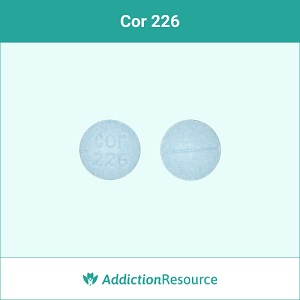 Cor 226 Oxycodone pills.